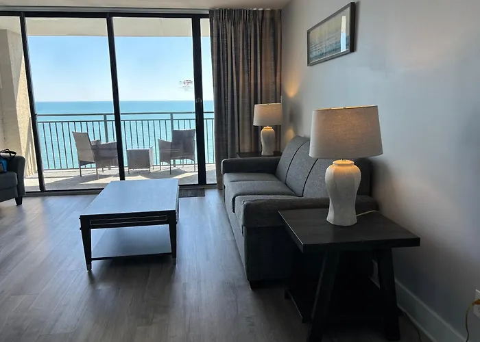 Apart hotel: Scenic Views From The Balcony At Ocean Forest Plaza Condos